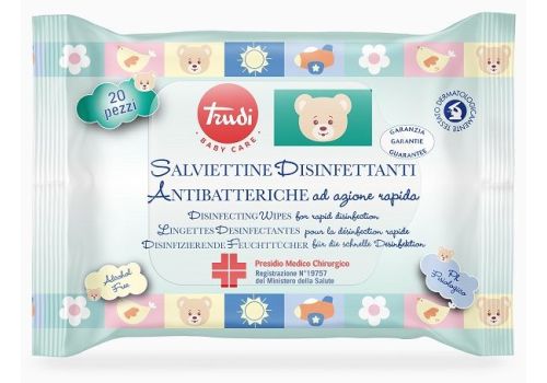 Trudi Baby salviette disinfettanti 20 pezzi