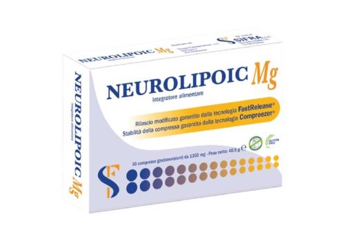 Neurolipoic Mg integratore per il sistma nervoso 30 compresse