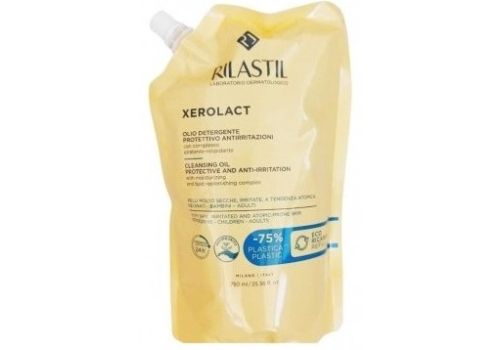 Rilastil Xerolact olio detergente protettivo antirritazioni ricarica 750ml