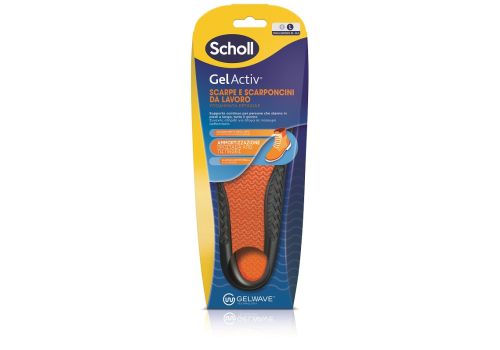 Scholl Gel activ scarpe da lavoro solette taglia L