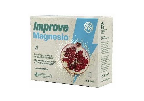 Improve Magnesio integratore per la funzione muscolare 20 bustine