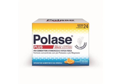 Polase Plus integratore di sali minerali semza zuccheri 24 bustine