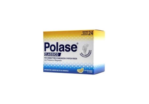 Polase Limone integratore di sali minerali 24 bustine