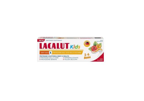 Lacalut Kids dentifricio bambini 2-6 anni gusto menta delicata 55ml