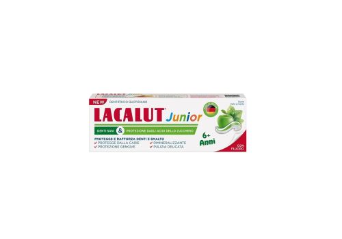 Lacalut Junior dentifricio bambini 6+ anni gusto mela 55ml