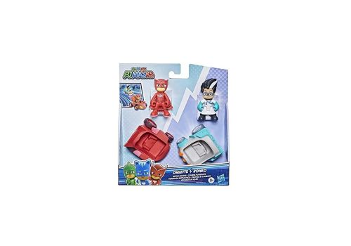 Hasbro pj masks pigiamini hero gufetta vs romeo gioco per bambini