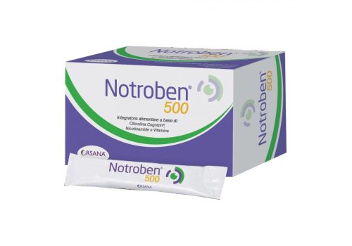 Notroben 500 integratore per le funzioni cognitive 20 stick