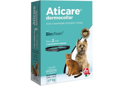 Aticare Dermocollar collare per mantenere l'integrità cutanea di gatti e cani < 7kg