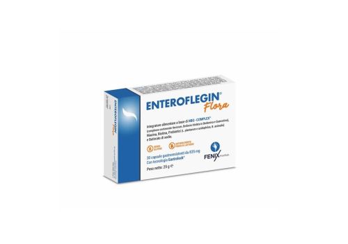 Enteroflegin Flora integratore per il sistema digerente 30 capsule