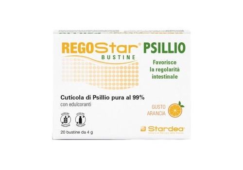 Regostar Psillio integratore per il transito intestinale 20 bustine