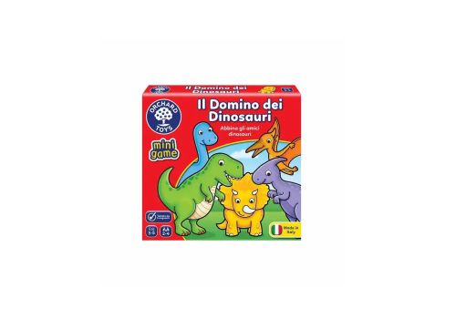 Orchard Toys il domino dei dinosauri gioco per bambini 3-5 anni 