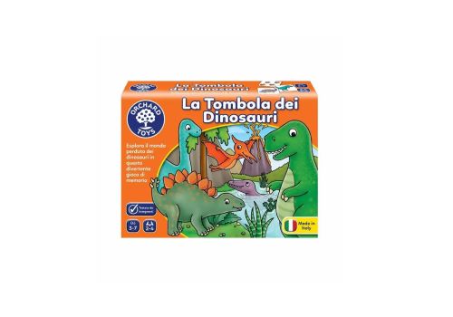 Orchard Toys la tombola dei dinosauri gioco per bambini 3-7 anni