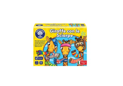 Orchard Toys giraffe con sciarpe gioco per bambini 2-6 anni