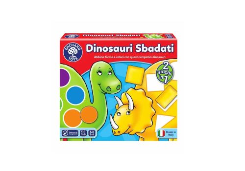 Orchard Toys dinosauri sbadati gioco per bambini 3-6 anni