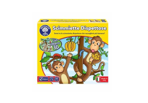 Orchard Toys scimmiette dispettose  gioco per bambini 4-8 anni