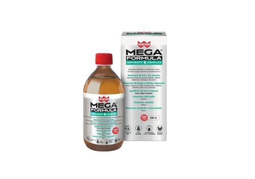 Winter Mega Formula Depuraty 6 Complex integratore depurativo soluzione orale 500ml