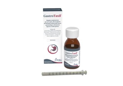 Gastrotaxil mangime complementare per il processo digestivo di cani e gatti gel viscoso 120ml