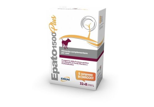 Epato 1500 Plus alimento complementare per cani 40 compresse