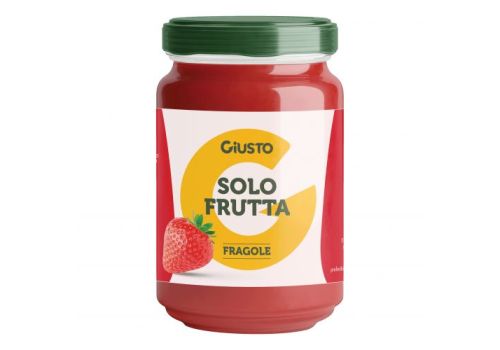 Giusto Solo Frutta confettura fragola 220 grammi