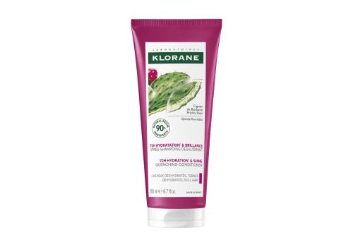 Klorane balsamo dopo shampoo al fico d'india 72h idratazione e brillantezza 200ml