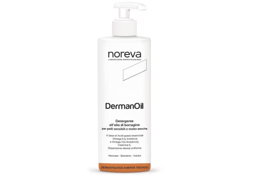 Dermanoil detergente per pelli sensibili e molto secche 400ml