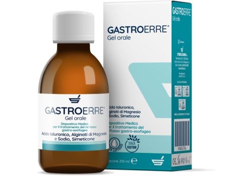 Gastroerre gel orale per il trattamento del reflusso gastro-esofageo 210ml