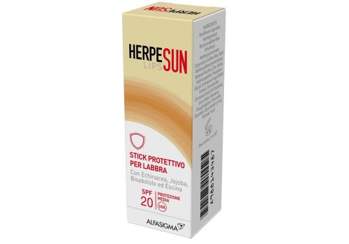 Herpesun Lips Spf 20 stick protettivo per labbra 5ml