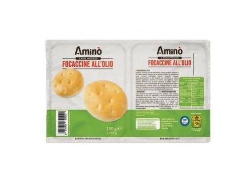 Aminò focaccine all'olio aproteiche 100 grammi