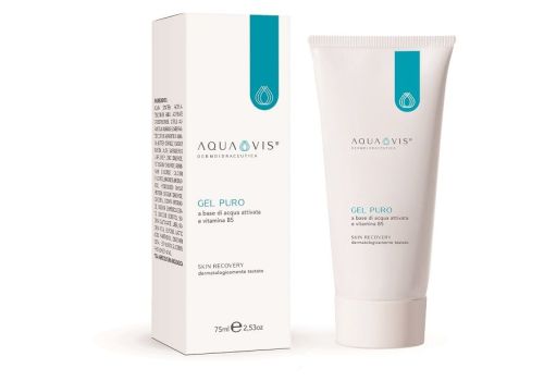 Aquavis gel puro lenitivo per pelle grassa 75ml