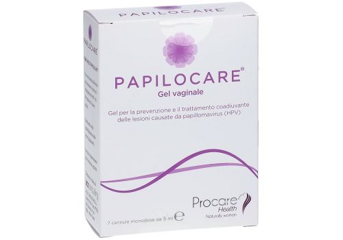 Papilocare gel vaginale per prevensione e trattamento delle lesioni da papillomavirus 7 cannule monodose da 5ml