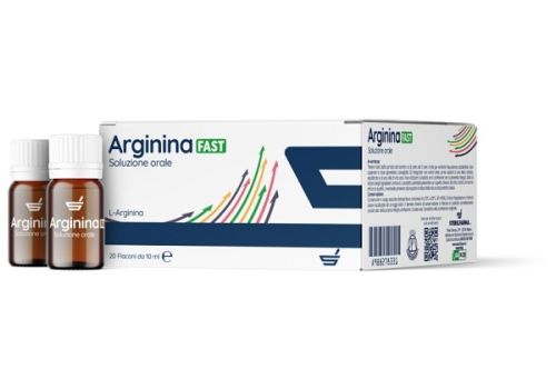 Arginina Fast soluzione orale integratore per stanchezza e affaticamento 20 flaconi da 10ml