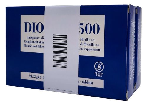 Diosmir 500 integratore per la microcircolazione confezione doppia 2 x 30 compresse