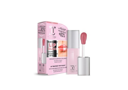 Natur Unique Ialucollagen lip gloss xxxl trattamento volumizzante labbra nude 8ml