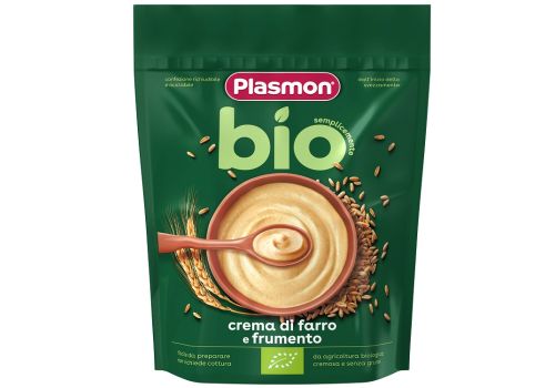 Plasmon Bio Crema di Cereali farro e frumento 200 grammi