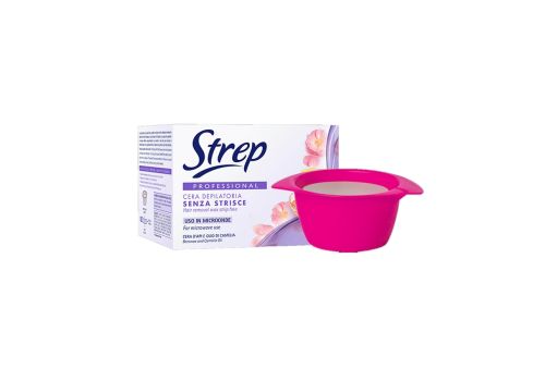 Strep Professionale Kit Cera a Caldo per microonde 100 grammi