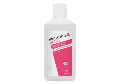 Biothymus AC Active shampoo ristrutturante coadiuvante attivo anticaduta donna 200ml | confezione esterna macchiata