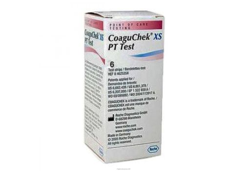 COAGUCHEK XS PT TEST 6PZ