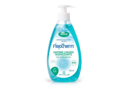 Fisiotherm sapone liquido igienizzante con antibatterico 500ml