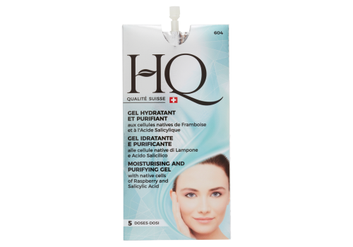 HQ gel idratante e purificante 5 dosi 10ml