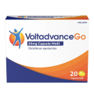 Voltadvance Antinfiammatorio 25mg Diclofenac Dolore Cervicale Mal di  Schiena Mal di Testa 20Cpr