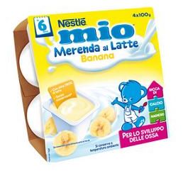 MIO MERENDA BANANA 4X100G