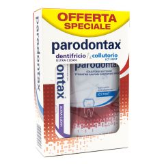 PARODONTAX DENTIFRICIO ULTRA CLEAN 75ML+COLLUTORIO 200ML