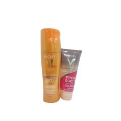 is spray bronze spf 50+ promo Vichy Ideal Doleil spray bronze 200ml + gel doccia omaggio