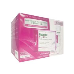 BIOSCALIN TRICOAGE 45+ Anticaduta Donna 10fiale+200ML OMAGGIO Sh Rinf