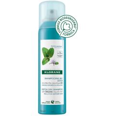 KLORANE SHAMPOO SECCO DETOX MENTA ACQUATICA BIO 150ML